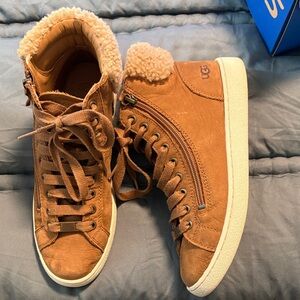 UGG Women's Brown High-Top Sneakers
